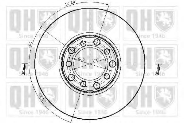 Тормозной диск IPI 205