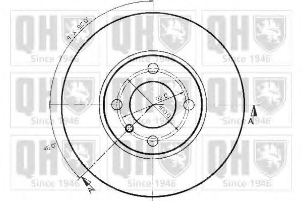 Тормозной диск IPI 055