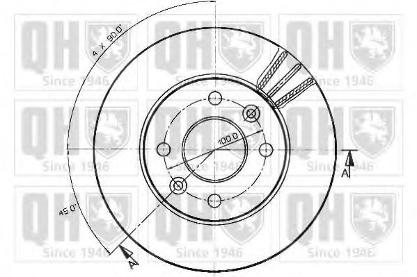 Тормозной диск FIRST LINE FBD235