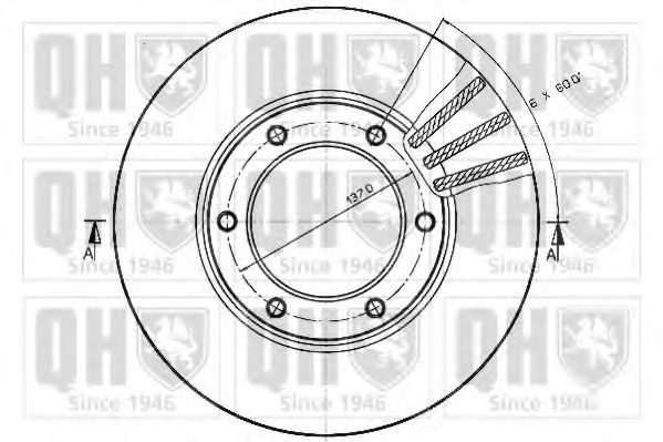 Тормозной диск BACHMANN 1310