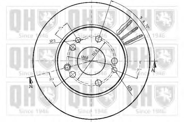 Тормозной диск IPI 202