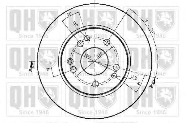 Тормозной диск IPI 210
