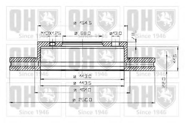 Тормозной диск IPI 112