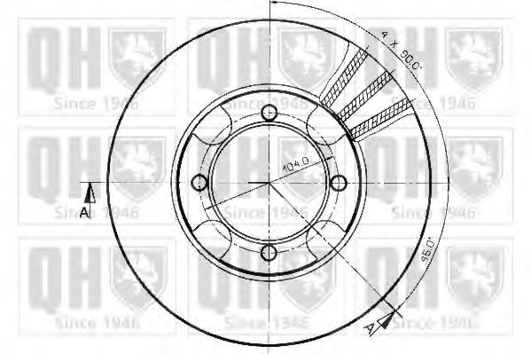 Тормозной диск IPI 183
