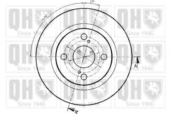 Тормозной диск IPI 127