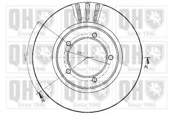 Тормозной диск AE ADD64310