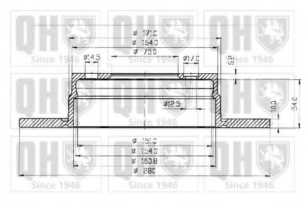 Тормозной диск IPI 1149