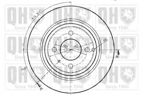Тормозной диск IPI 1170