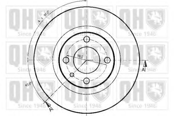 Тормозной диск NK 202329