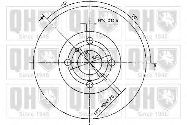 Тормозной диск IPI 1165