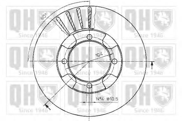Тормозной диск IPI 346
