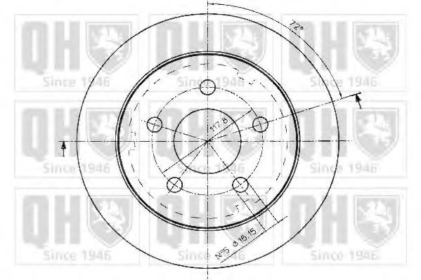Тормозной диск IPI 1377