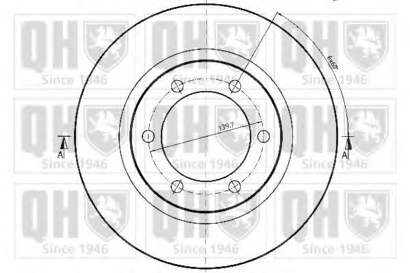 Тормозной диск AE ADT343107