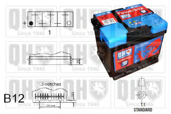 Стартерная аккумуляторная батарея BANNER 54880