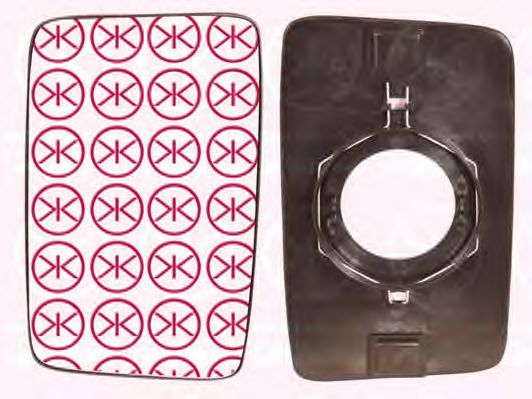 Зеркальное стекло, наружное зеркало KLOKKERHOLM 20921060