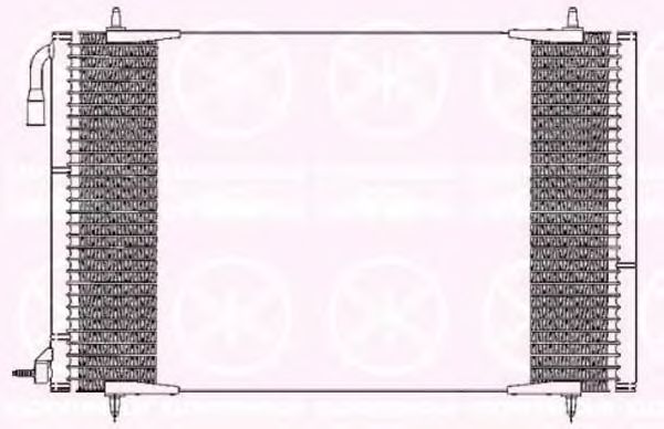 Конденсатор, кондиционер KLOKKERHOLM 5507305191