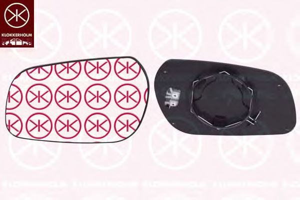 Зеркальное стекло, наружное зеркало KLOKKERHOLM 05351063