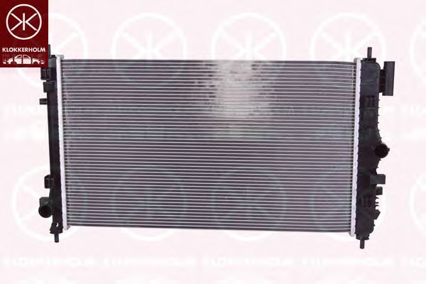 Радиатор, охлаждение двигателя KLOKKERHOLM 5079302471