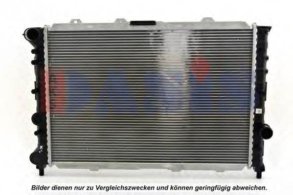 Радиатор, охлаждение двигателя AKS DASIS ALA2057