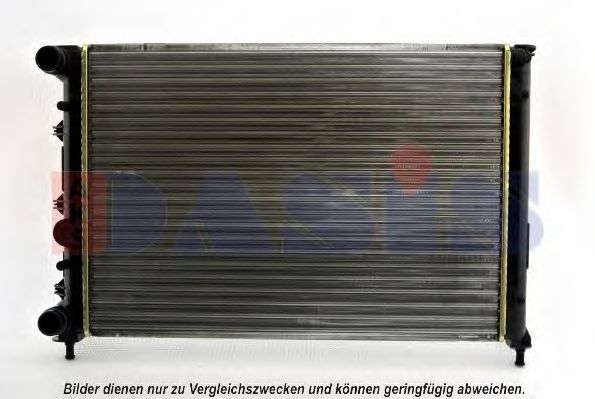 Радиатор, охлаждение двигателя AKS DASIS ALA2078