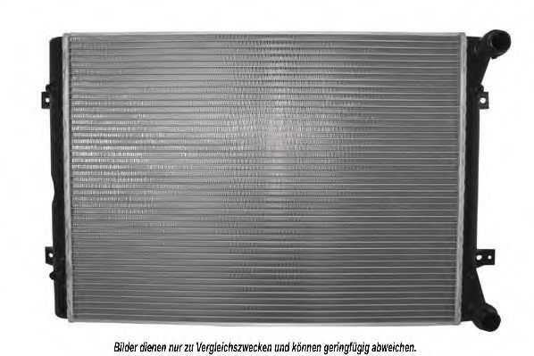 Радиатор, охлаждение двигателя AKS DASIS 1300041