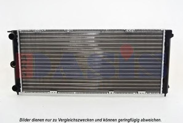 Радиатор, охлаждение двигателя AKG 727061