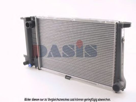 Радиатор, охлаждение двигателя AKS DASIS 6002090