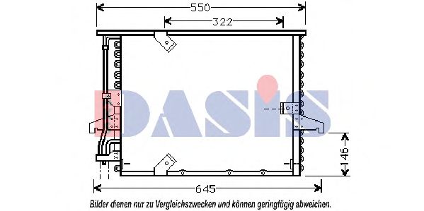 Конденсатор, кондиционер AKS DASIS 052120N