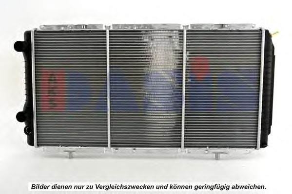 Радиатор, охлаждение двигателя AKS DASIS PEA2268