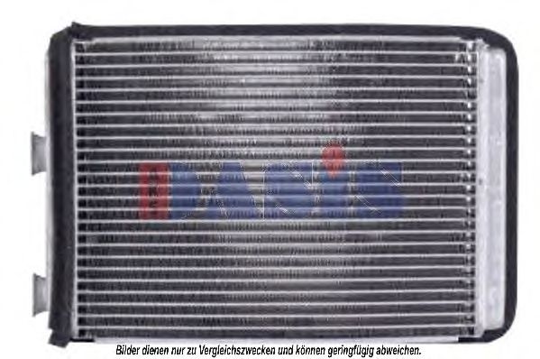 Теплообменник, отопление салона AKS DASIS FTA6220