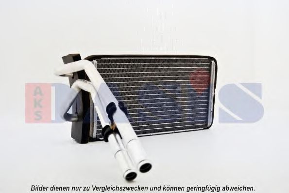 Теплообменник, отопление салона AKS DASIS 06053012