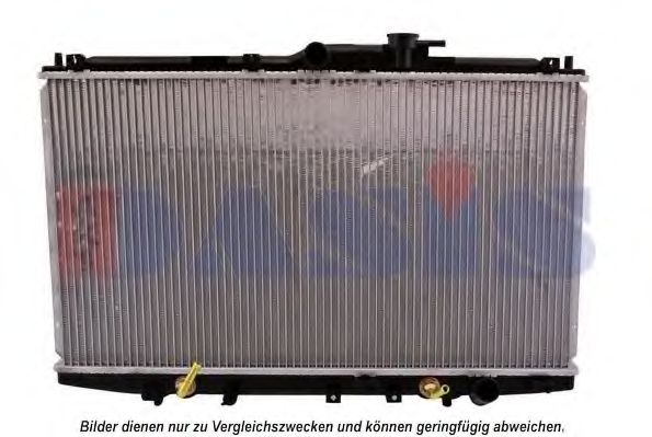 Радиатор, охлаждение двигателя AKS DASIS HD2102