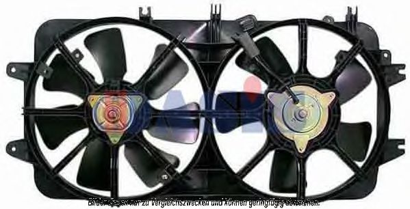 Вентилятор, охлаждение двигателя AKS DASIS 118053N