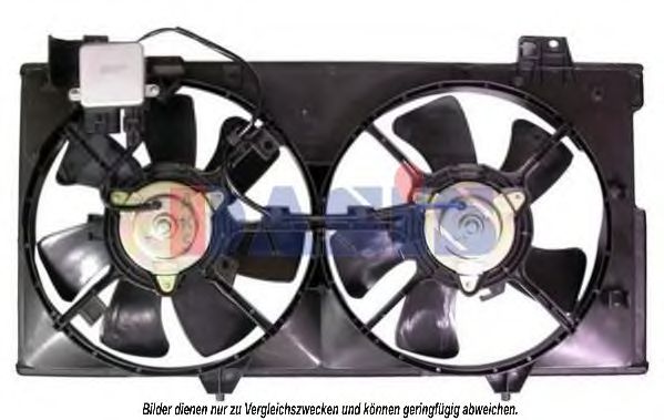 Вентилятор, охлаждение двигателя AKS DASIS 118056N