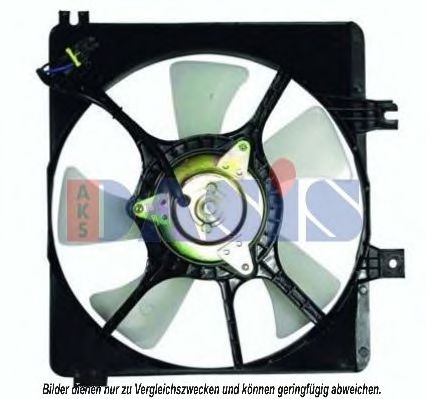 Вентилятор, охлаждение двигателя AKS DASIS 118073N