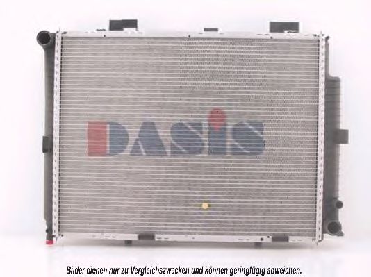 Радиатор, охлаждение двигателя AKS DASIS MSA2208