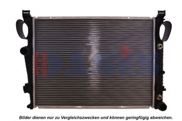 Радиатор, охлаждение двигателя AKS DASIS MSA2309