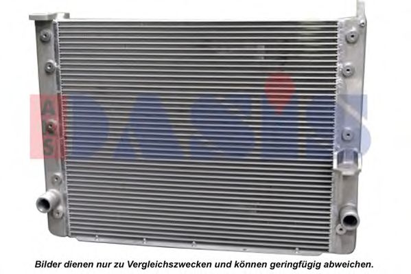 Радиатор, охлаждение двигателя AKS DASIS ME2202