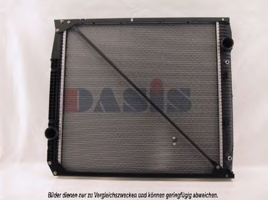 Радиатор, охлаждение двигателя BEHR HELLA SERVICE 2200531