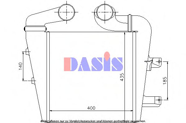 Интеркулер AKS DASIS 137060N