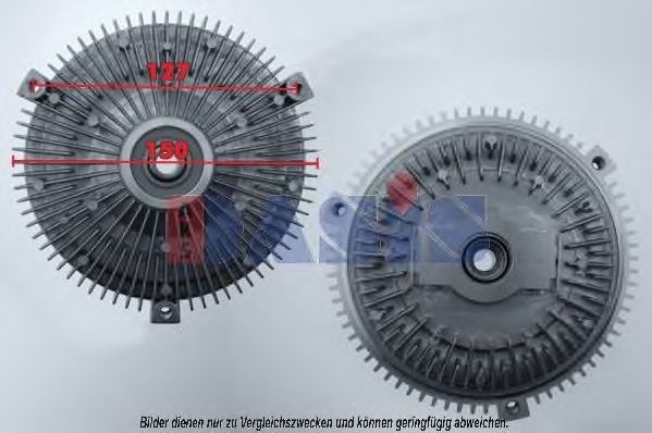 Сцепление, вентилятор радиатора BEHR HELLA SERVICE 6500113