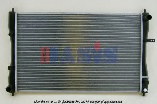 Радиатор, охлаждение двигателя AKS DASIS MT2174