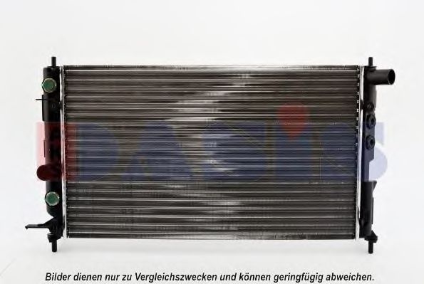 Радиатор, охлаждение двигателя AKS DASIS OL2324