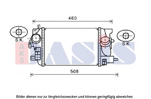 Интеркулер AKS DASIS 157036N