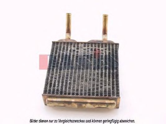 Теплообменник, отопление салона AKS DASIS OL6114