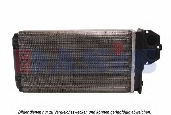 Теплообменник, отопление салона AKS DASIS PEA6226