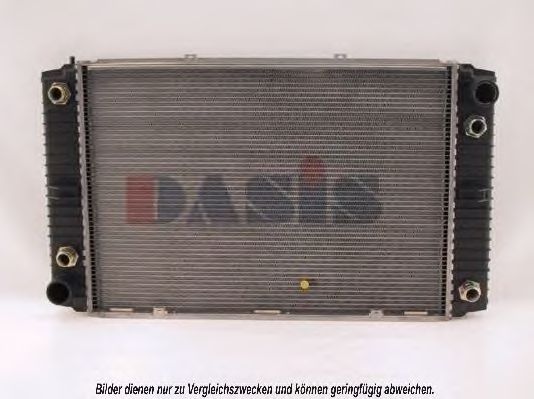 Радиатор, охлаждение двигателя AKS DASIS PR2003