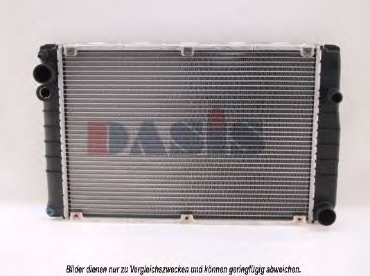 Радиатор, охлаждение двигателя AKS DASIS PR2015