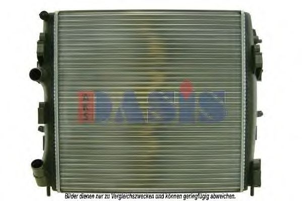 Радиатор, охлаждение двигателя AKS DASIS RT2325