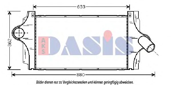 Интеркулер AKS DASIS 180018N